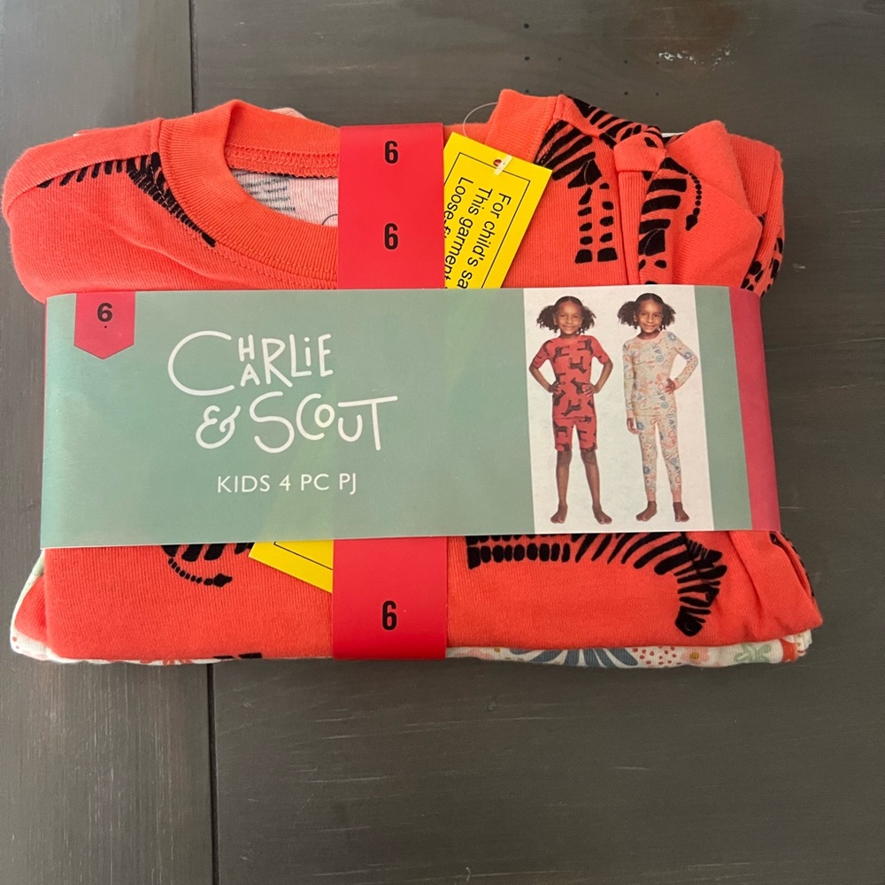 Kids 4 PC Pajama Set - Short and Pants Set (NWT!!!)